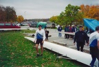 Doug Rathburn and Eric Matyac getting ready to race